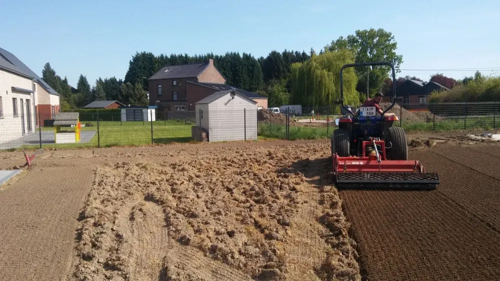 Terrassement à Gembloux